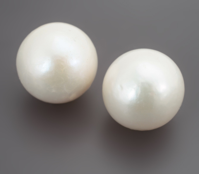 Пара морских жемчужин барокко 29,57 карата! Исключительный люстр