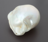 Кремово-белая морская жемчужина барокко 22,9 карата! Исключительный люстр