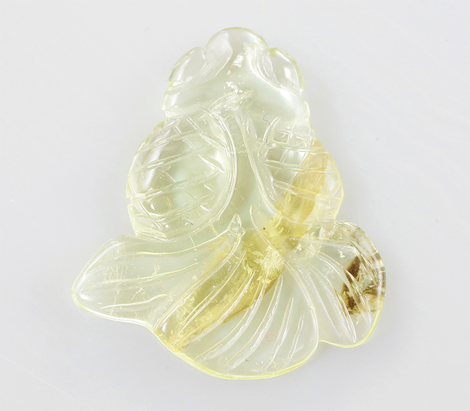 Резной полихромный турмалин 1,99 карата