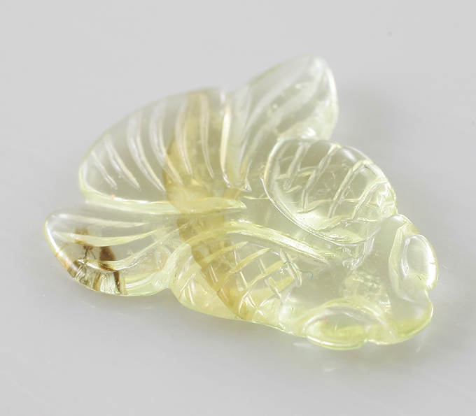 Резной полихромный турмалин 1,99 карата