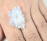 Крупный резной халцедон 14,58 карата