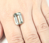 Платиново-зеленый аметист высокой чистоты 8,75 карата