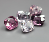 Набор из 5 разноцветных шпинелей 5,1 карата