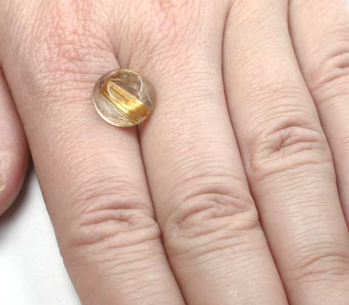 Рутиловый кварц 6,34 карата