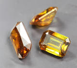 Набор из 3 сфалеритов 3,83 карата