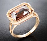 Кольцо с чистейшим крупным цирконом 6,29 карата