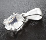 Кулон с ограненным лунным камнем 1,47 карата Серебро 925