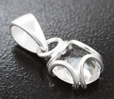 Кулон с ограненным лунным камнем 1,47 карата Серебро 925