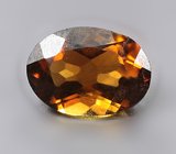 Желтовато-оранжевый турмалин 0,88 карата