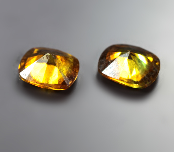 Пара сфалеритов 2,22 карата