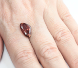 Красновато-оранжевый турмалин 4,1 карата