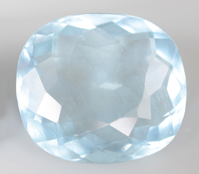 Кольцо с аквамарином 5,95 карата