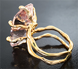 Кольцо с морганитом 25,29 карата Золото