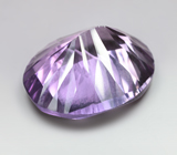 Крупный аметист лазерной огранки 33,41 карата