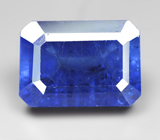 Крупный васильковый танзанит 10,97 карата