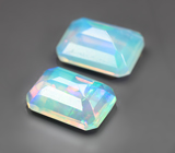 Пара ограненных эфиопских опалов 1,48 карата