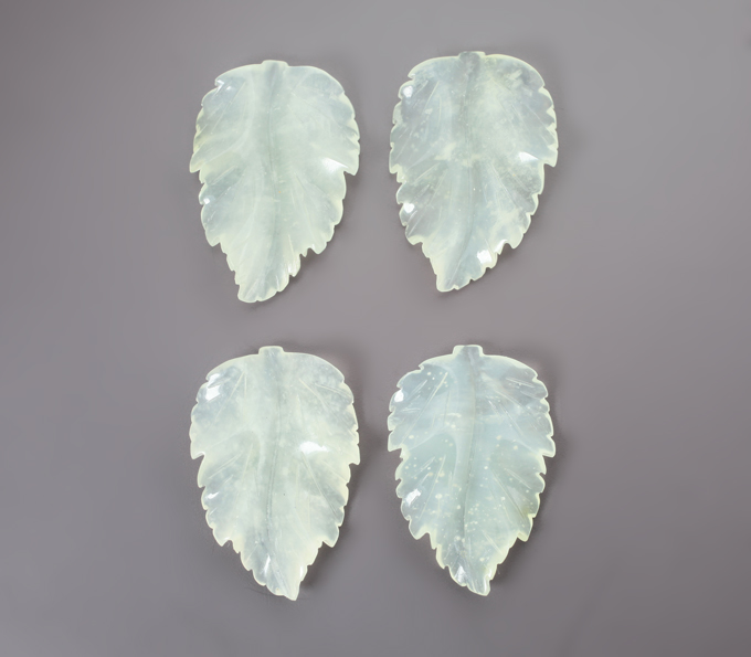 Набор резного нефрита 22 карата