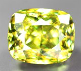 Крупный зеленовато-желтый сфен 5,26 карата