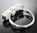 Кольцо с ограненным лунным камнем 3,29 карата Серебро 925