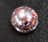 Кольцо с австралийским болдер опалом 1,55 карата, шпинелями и бриллиантом Золото