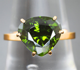 Кольцо с цирконом 5,23 карата