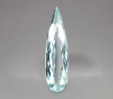 Аквамарин высокой чистоты редкой формы 5,47 карата