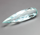 Аквамарин высокой чистоты редкой формы 5,47 карата