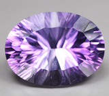 Крупный аметист лазерной огранки 21,61 карата