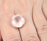 Резной розовый кварц 12,52 карата