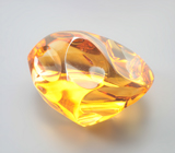 Крупный! Чистейший цитрин авторской огранки 74,28 карата