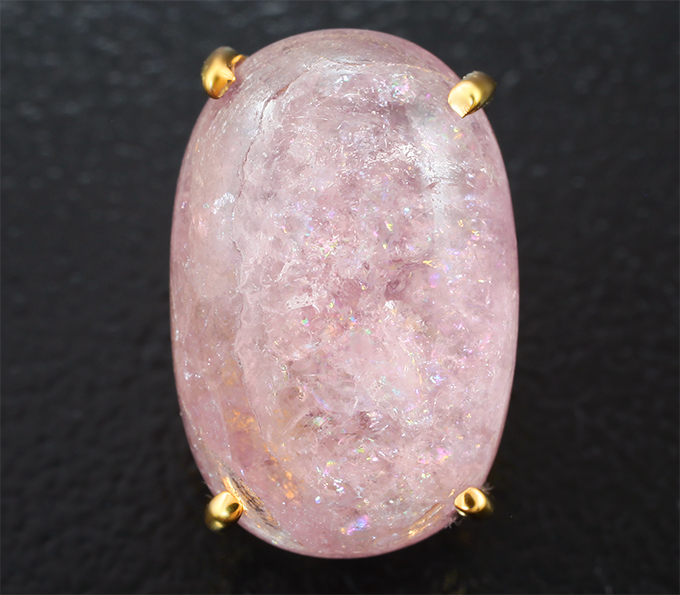 Серебро 925 Кулон с розовым турмалином 5,91 карата