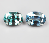 Пара насыщенных шпинелей 0,71 карата