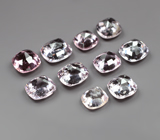 Набор из 10 шпинелей 2,91 карата