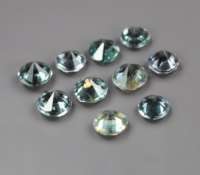 Набор из 10 шпинелей 1,39 карата