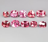 Набор из 10 шпинелей 1,64 карата