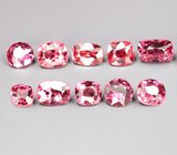 Набор из 10 шпинелей 1,58 карата