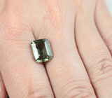 Желтовато-зеленый турмалин 4,68 карата