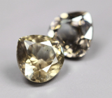 Редкая пара гранатов с ярко-выраженным александритовым эффектом 2,21 карата