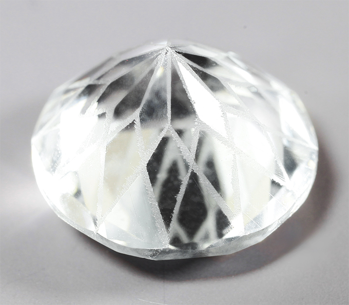 Чистейший гошенит специальной огранки 4,73 карата