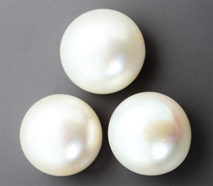 Набор из 3 морских жемчужин 15,05 карата