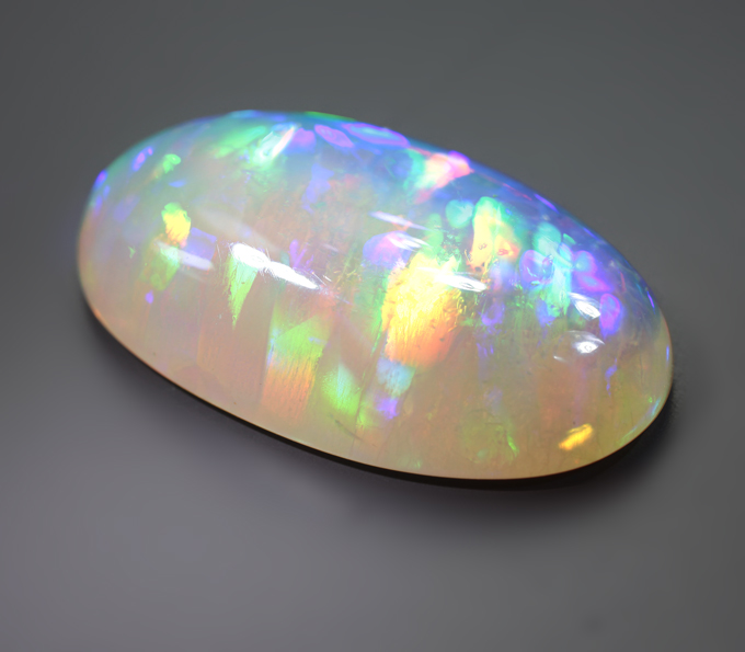 Роскошный крупный кристаллический опал 5,15 карата