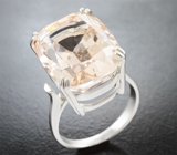 Кольцо с чистейшим империал топазом 26,17 карата