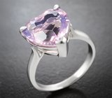Кольцо с лавандовым аметистом 5,68 карата