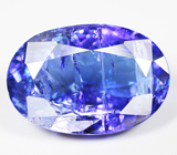 Крупный насыщенный танзанит 15,47 карата