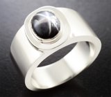 Кольцо cо звездчатым сапфиром 2,25 карата