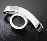 Кулон со звездчатым сапфиром 2,82 карата и цирконами