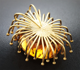 Кулон с крупным чистейшим цитрином 42,67 карата Серебро 925