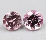 Пара редких малайа гранатов 0,44 карата