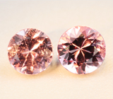 Пара редких малайа гранатов 0,44 карата