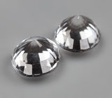 Пара редких данбуритов высокой чистоты 1,75 карата